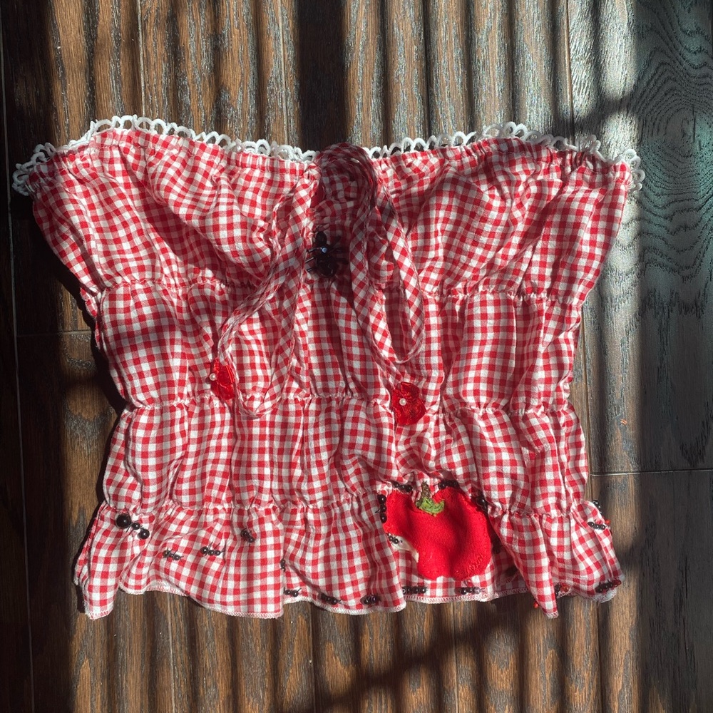 Ant’s n Apple’s Hand-beaded Tube top